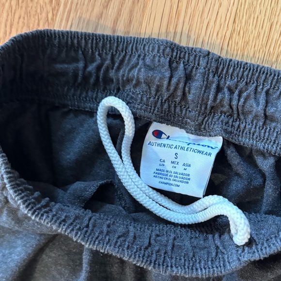 Bundle of 2 Champion cotton joggers, grey and black, size S. - Picture 3 of 8